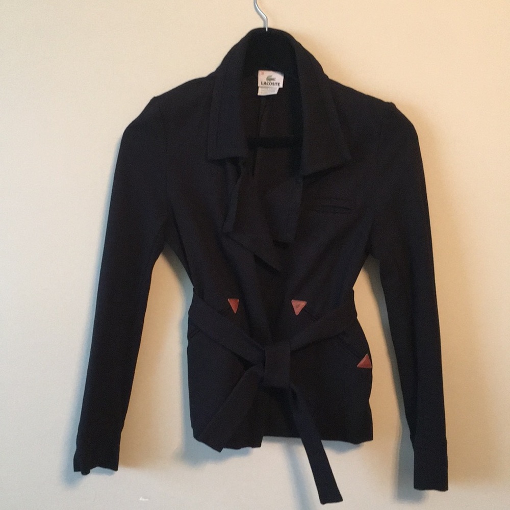 Lacoste casual wrap jacket
